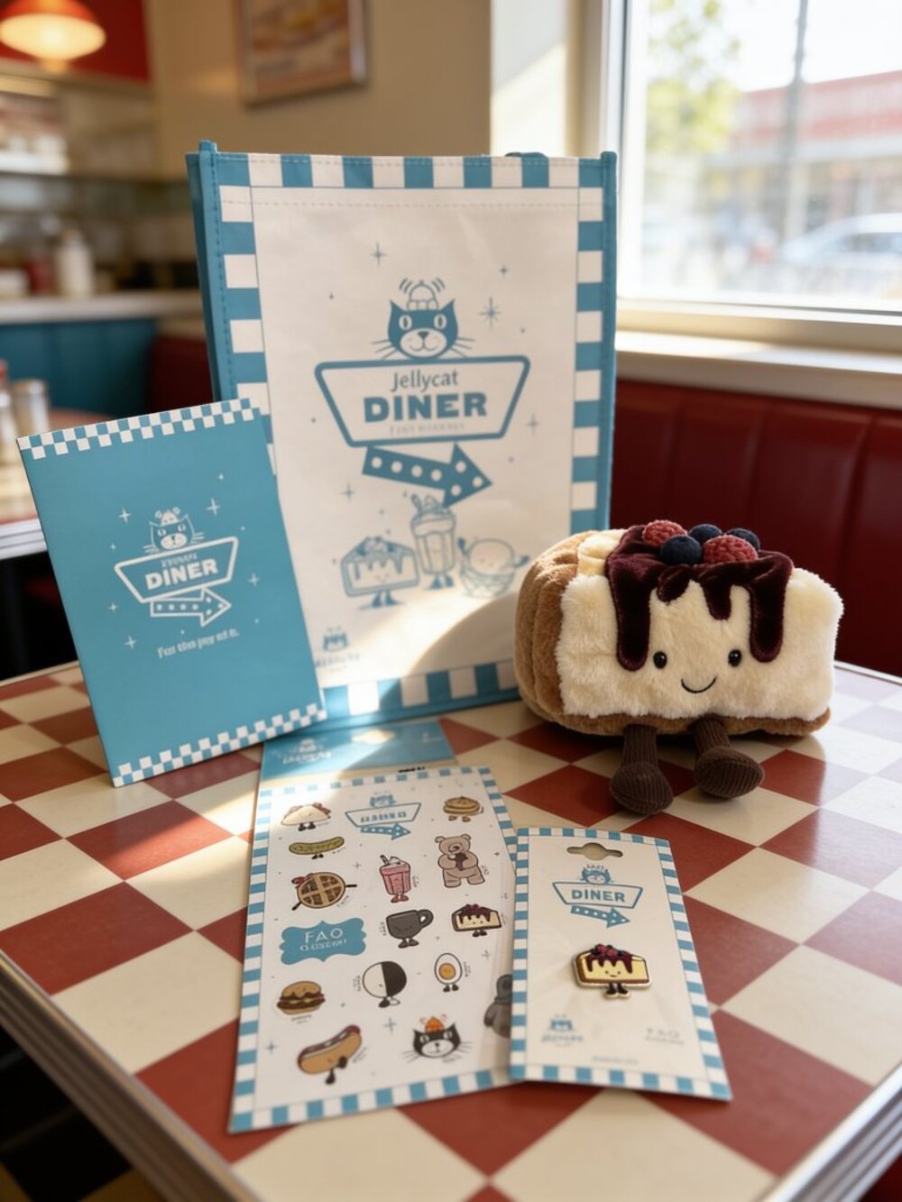 Authentic NYC - Exclusive Jellycat Crember Cheesecake